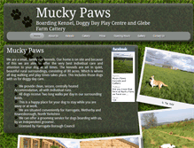 Tablet Screenshot of muckypawskennels.co.uk